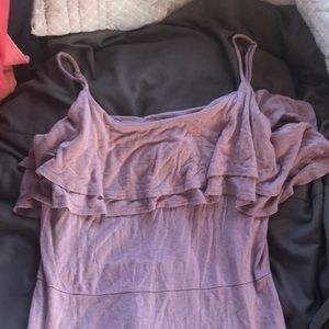 Mauve tang top dress
